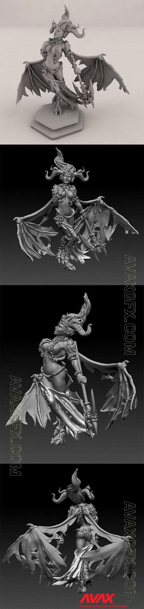 Succubus 3D Print Model