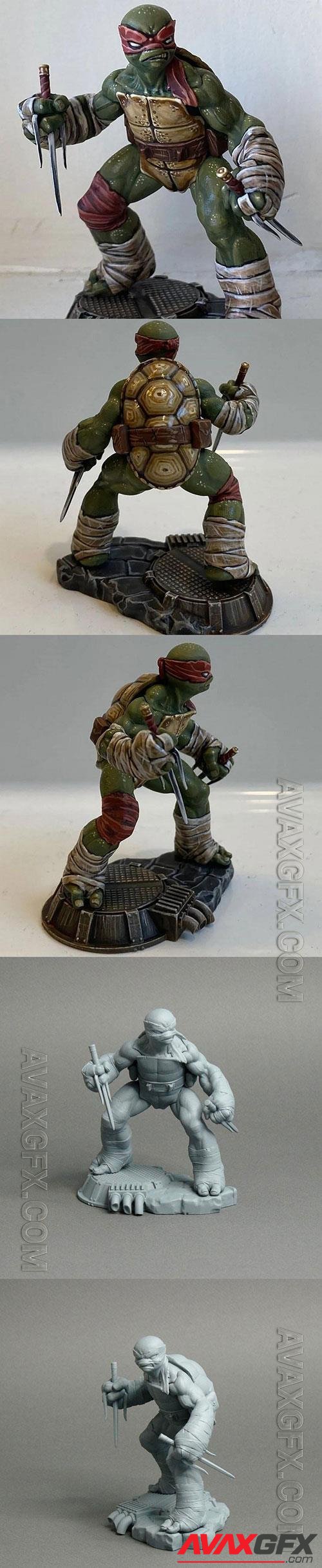 TMNT-Raphael 3D Print Model