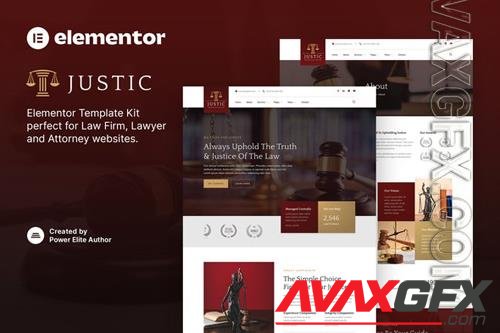 TF Justic - Law Firm & Legal Services Elementor Template Kit