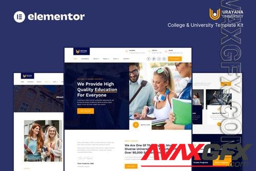 TF Urayana - University & College Elementor Template Kit