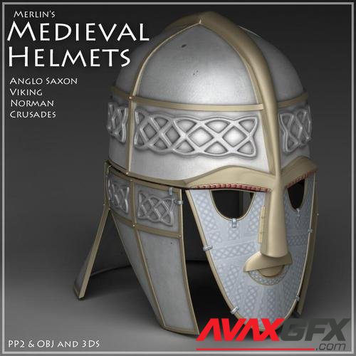 Merlin's Medieval Helmets