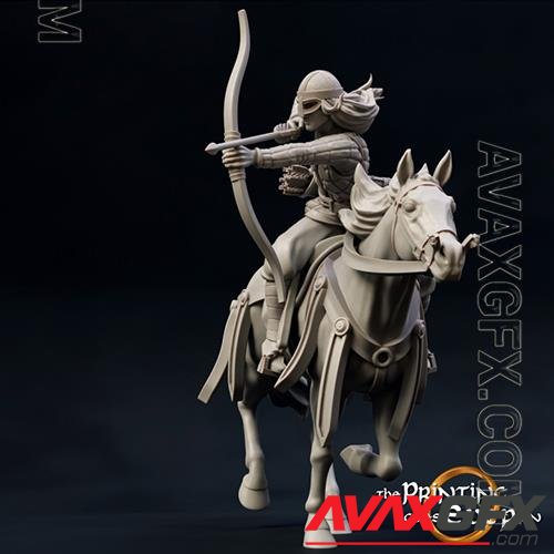 Ridermercia Mounted Archer 3D Print Model