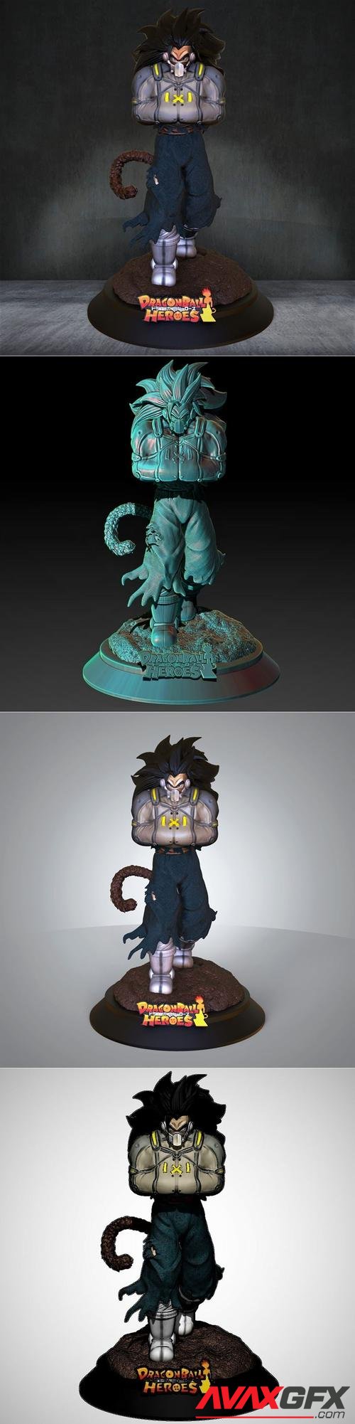 Cumber DragonBall Heroes 2 – 3D Print