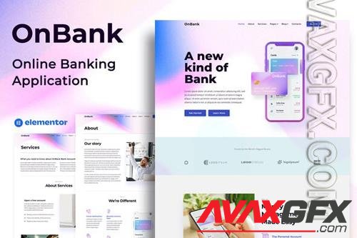 TF OnBank - Online Banking & Money Transfers - Elementor Kit