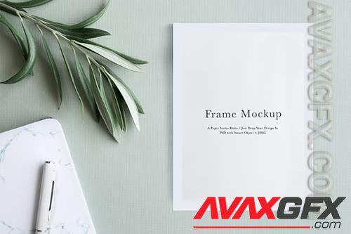 Frame Mockup #1201, Interior Mockup