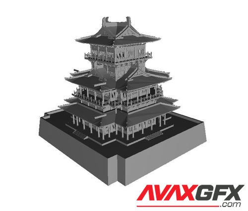 Matsumoto Castle – 3D Print