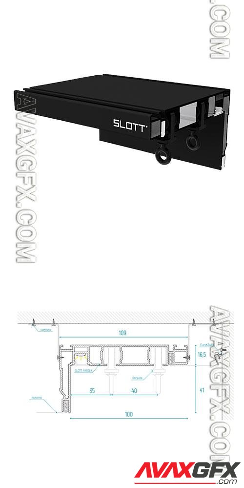 Slott Parsek 3D Model