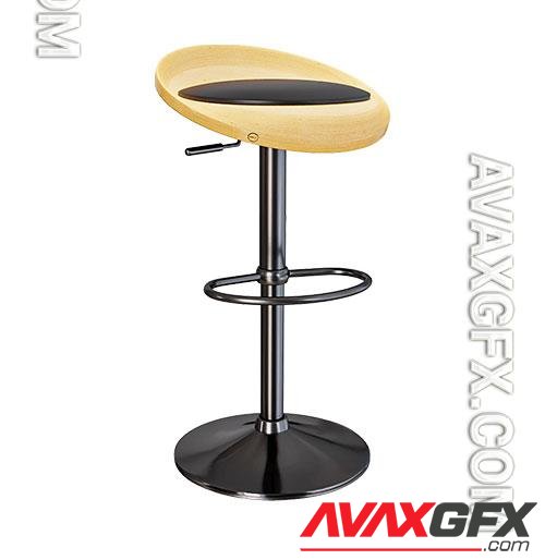 Bar stool Goe 3D Model