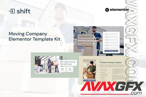 TF Shift - Moving Company Website Elementor Template Kit 38014422