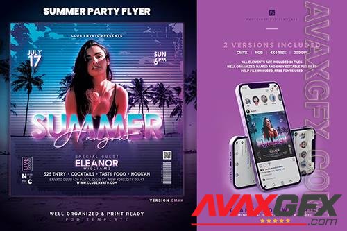 Summer Party Flyer AGFFFN8