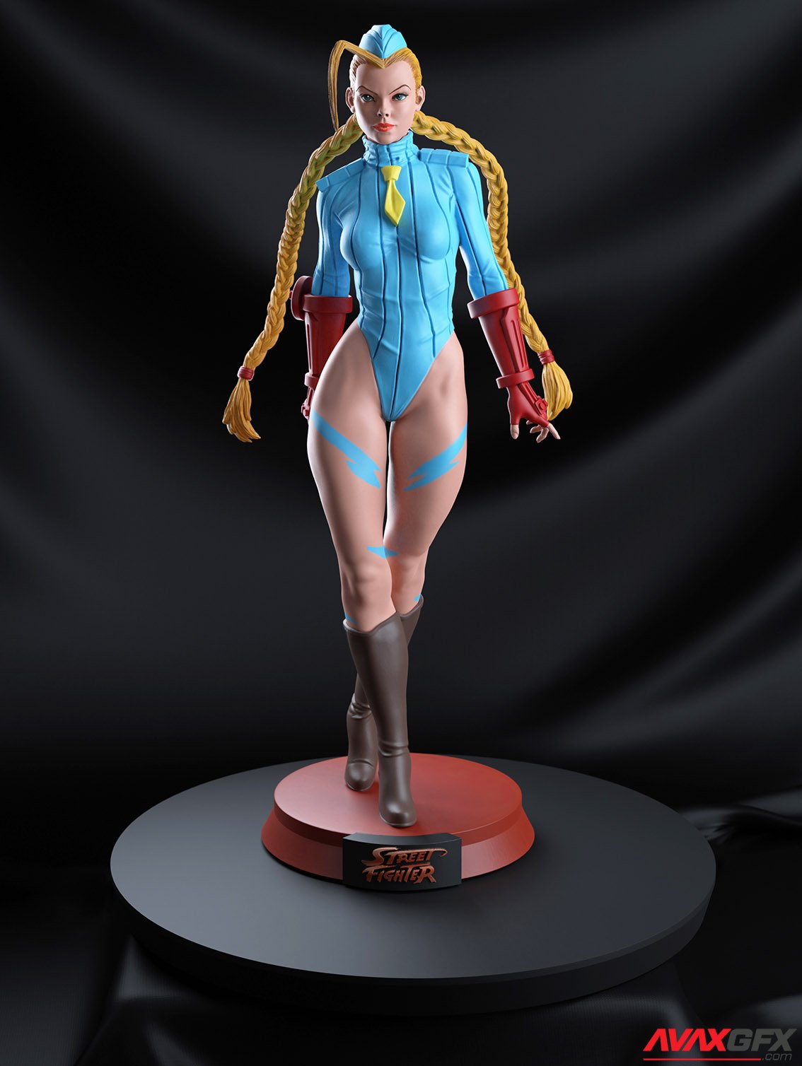 Cammy Street Figther 3D Print