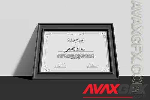 Certificate Mockup