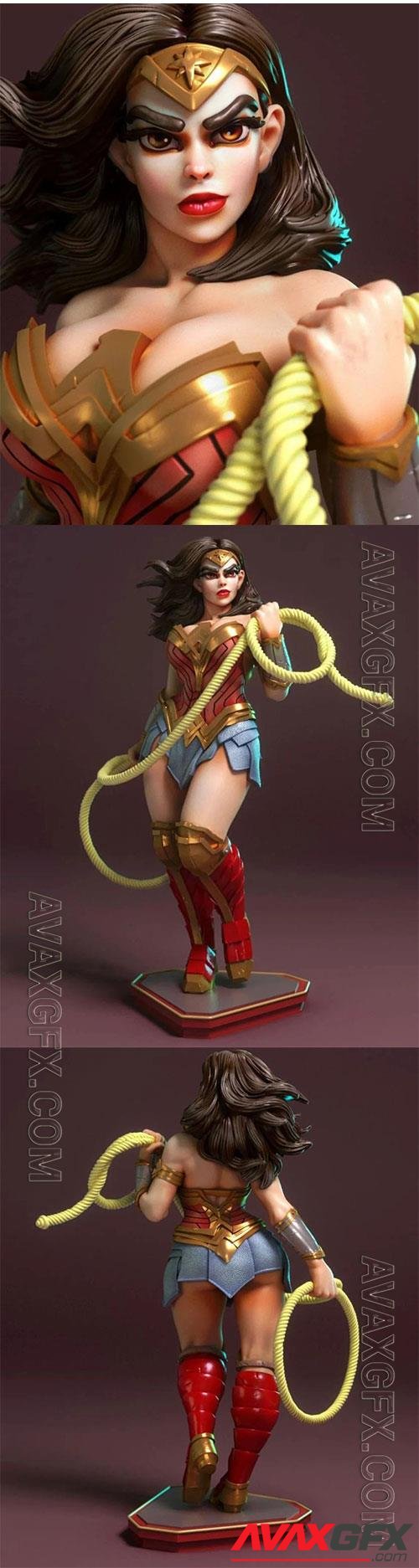 Wonder Woman DC comics 3D Print Model