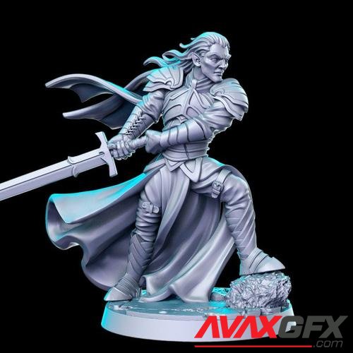 Levariel (Elven Knight) – 3D Print
