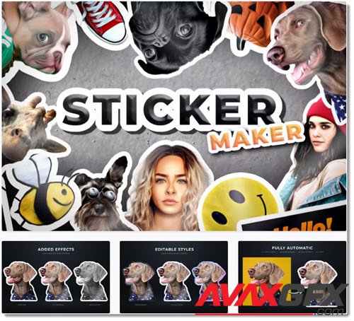 Sticker Maker - Photoshop Action