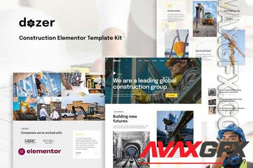 TF Dozer - Construction Elementor Template Kit 36780021