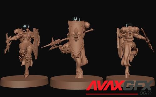 Space Nun Figurine April 2021 – 3D Print