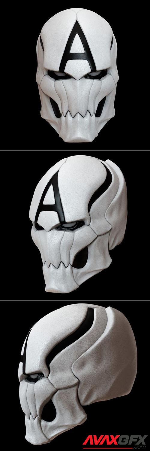 Poison Captain America Mask – 3D Print