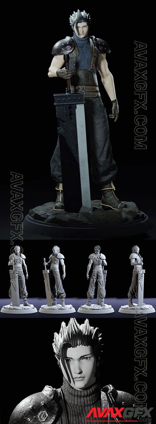 Zack Fair - Final Fantasy 7 3D Print Model