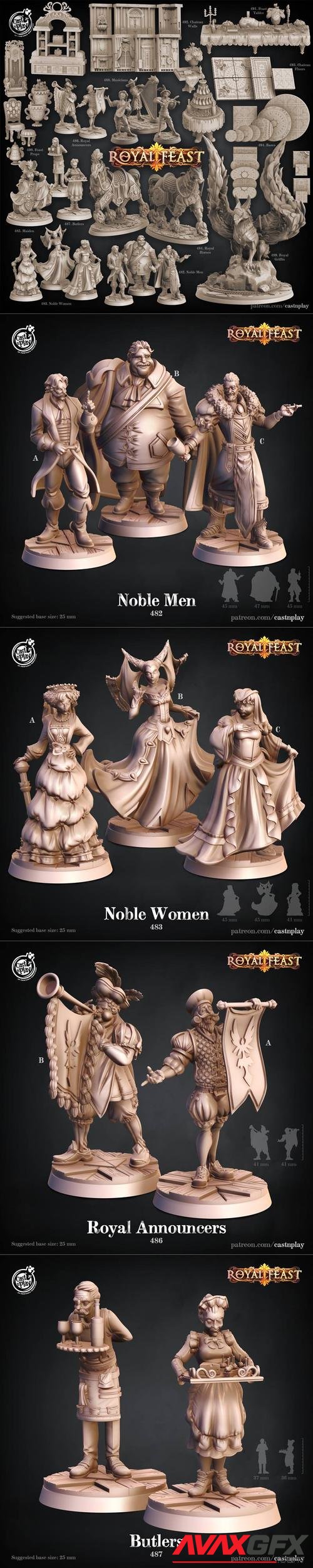 Cast N Play - Royal Feast February 2022 – 3D Print