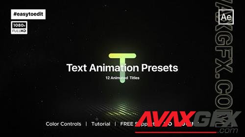 VH - Essential Text Animation Presets 37955735