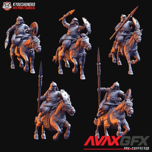 Mongol Spearmen Light Cavalry February 2022 – 3D Print