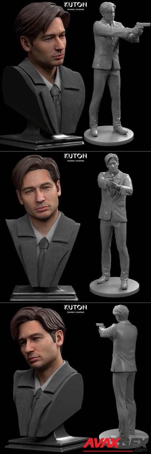 Fox Mulder X-Files – 3D Print