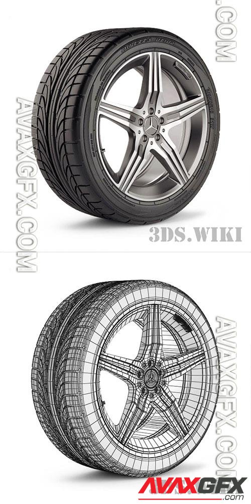 MERCEDES-BENZ AMG WHEEL 3D Model