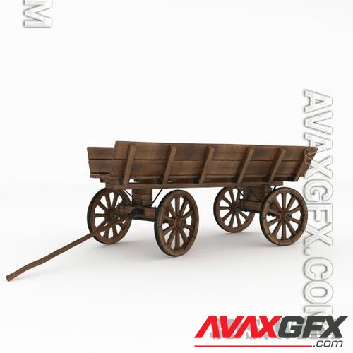 Cart 3D Model