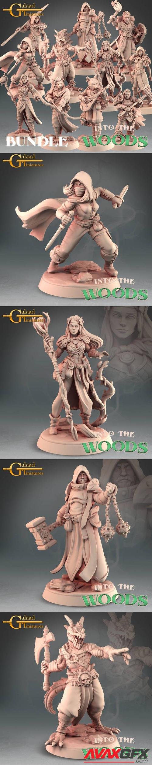 Galaad Miniatures - Heroes Bundle – 3D Print