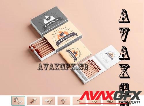 Matchbox & Matchbook Mockups - 7250682