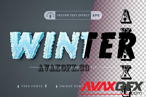 Winter - Edit Text Effect, Editable - 7254220