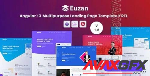Euzan - Angular 13 Multipurpose Landing Page Template 27035635