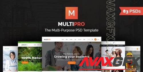 MultiPro | Multi-Purpose PSD Template 22529200