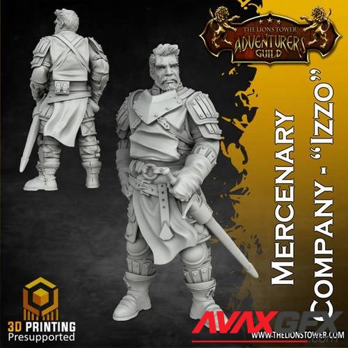 Mercenary Company - Izzo – 3D Print