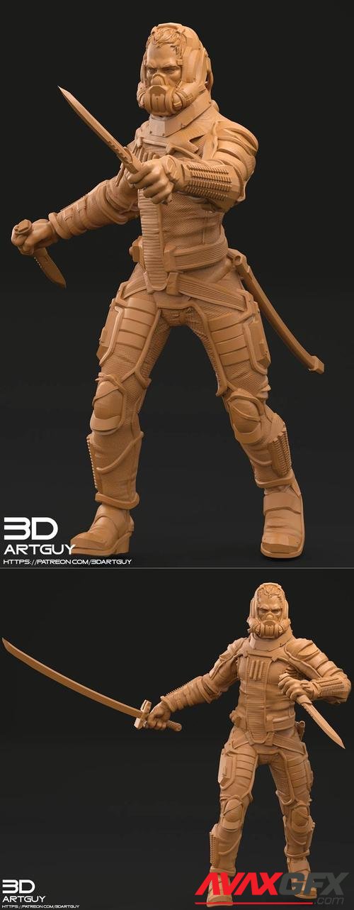 Desert Guard – 3D Print