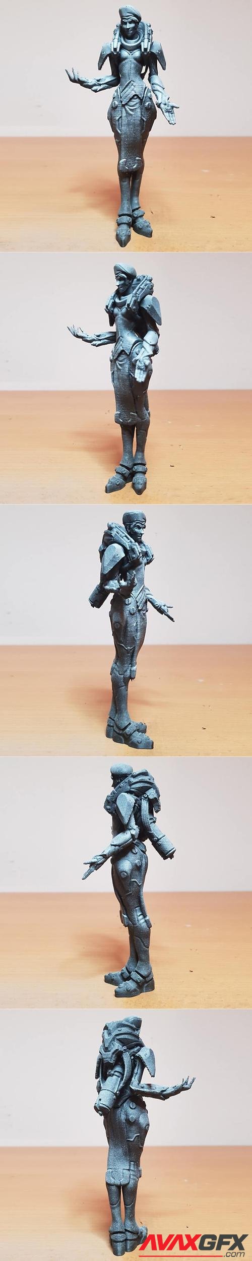 Moira Blackwatch Skin - Overwatch – 3D Print