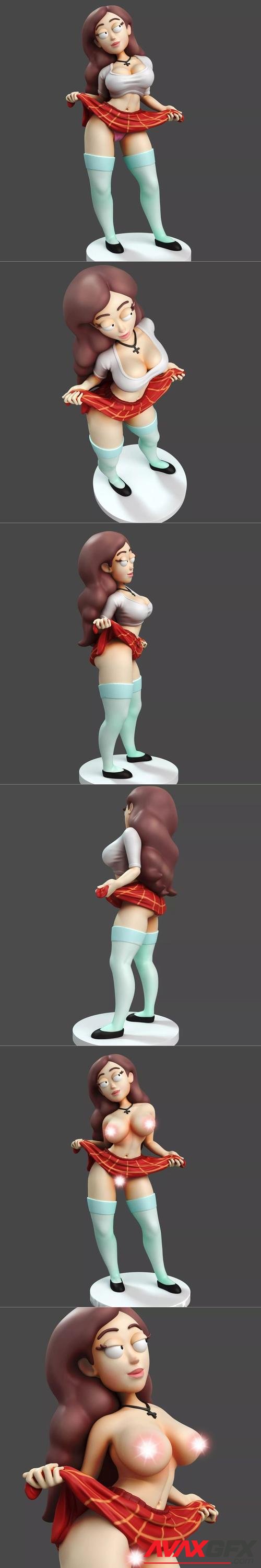 Rick And Morty Tricia Lange – 3D Print