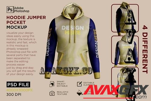 Hoodie Jumper Mockup - 7159327