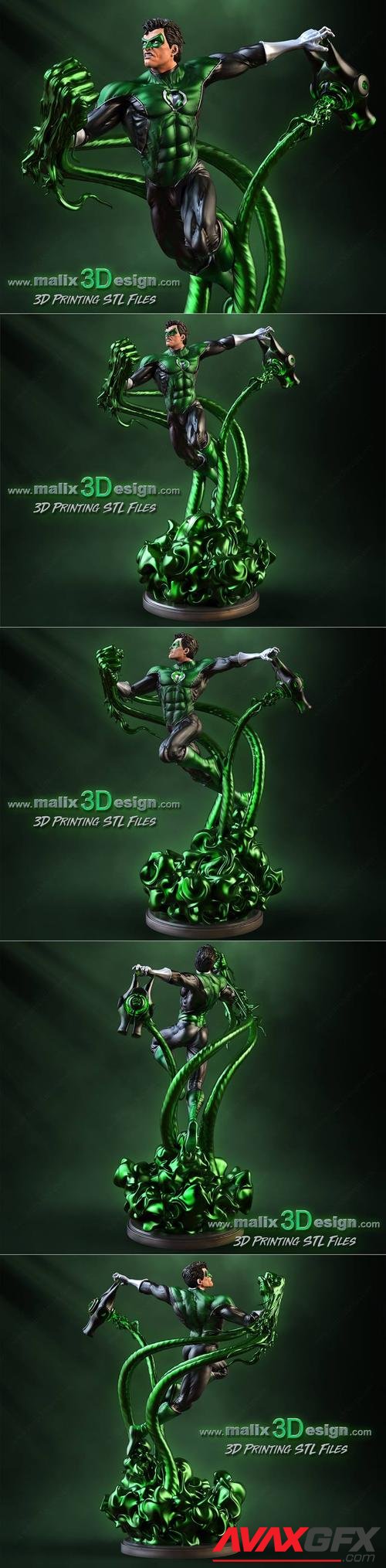 Green Lantern – 3D Print