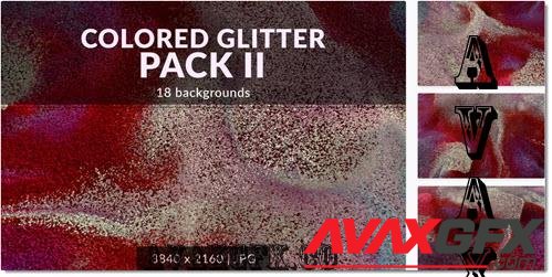 Colored Glitter Backgrounds Pack 2