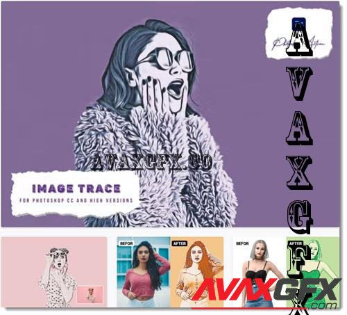 Image Trace Effect