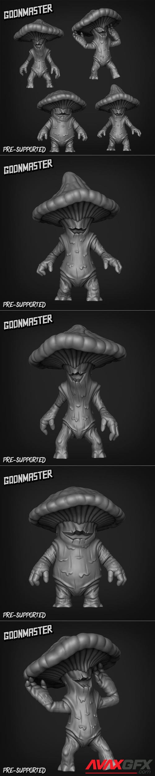 Goon Master Games - Sacred Swamp - Mushrooms – 3D Print