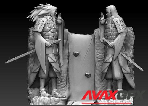 Valle del fin NARUTO – 3D Print