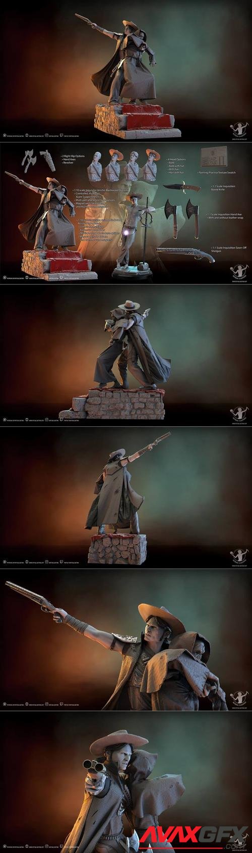 Ritual Casting - Inquisitor Jericho June 2022 – 3D Print