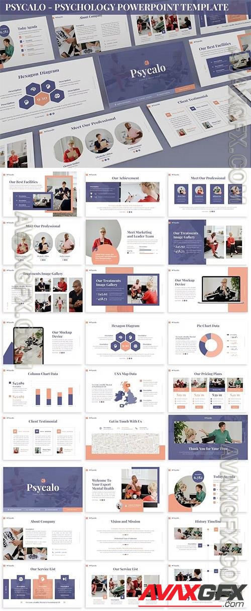 Psycalo - Psychology Powerpoint Template