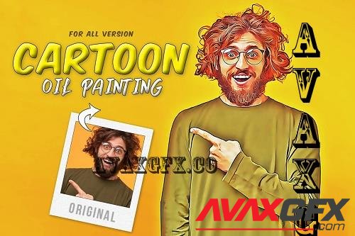 Cartoon Oil Painting - 6649383-Cartoon-Oil-Painting