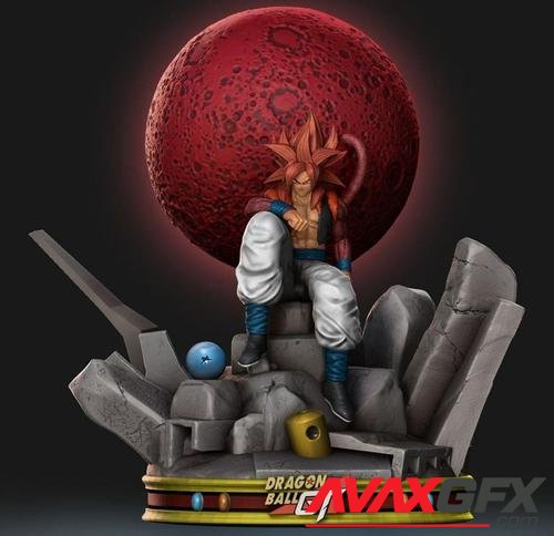 Gogeta SSJ4 – 3D Print