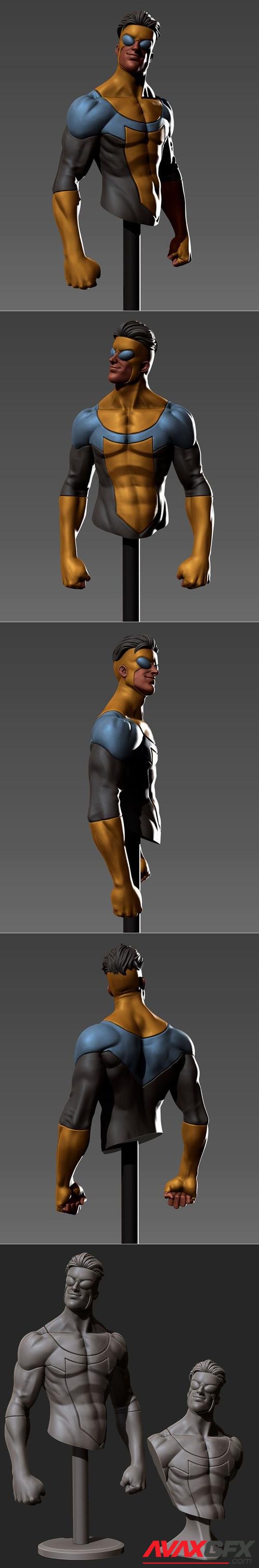 Eastman - Invincible (Mark Grayson) Bust – 3D Print