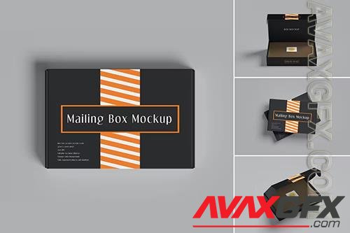 Mailing Box Mockup